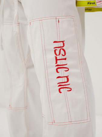 Кимоно Джиу-Джитсу белое Firuz