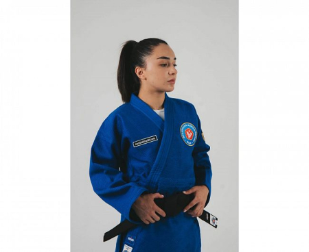 Кимоно для дзюдо Clinch Judo Gold FDR синее C777