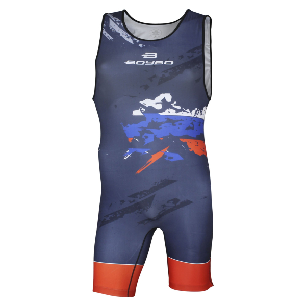 Трико борцовское PROFI красный BoyBo ВТ45 