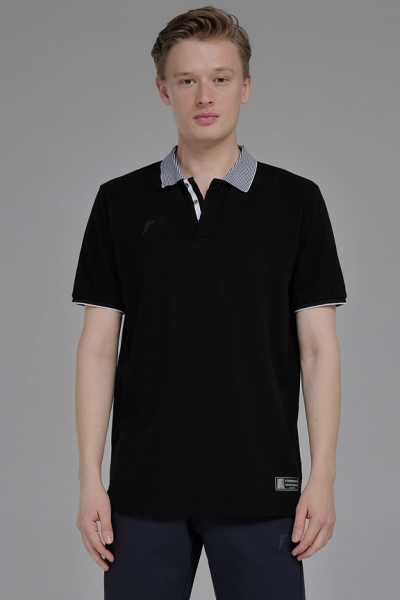 M13220G-BB241 Рубашка поло мужская (черный/черный)