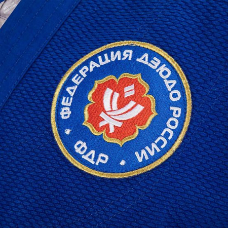 Кимоно для дзюдо Clinch Judo Gold FDR синее C777