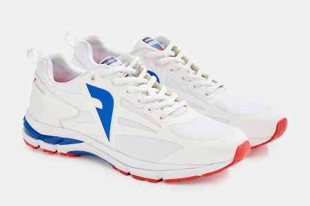 U22211G-FF232 Кроссовки беговые (белый/голубой)