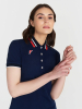 W13210G-NN211 Рубашка поло женская (синий)