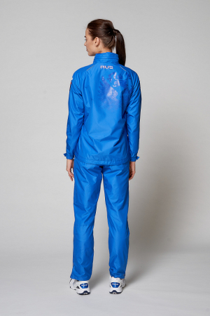 W02321G-FF202 Костюм ветрозащитный женский (голубой)