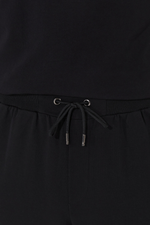 M04350G-DB251 Костюм тренировочный мужской (бежевый/черный)