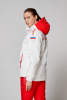 Костюм утепленный женский (белый/красный) W03331G-FF202 
