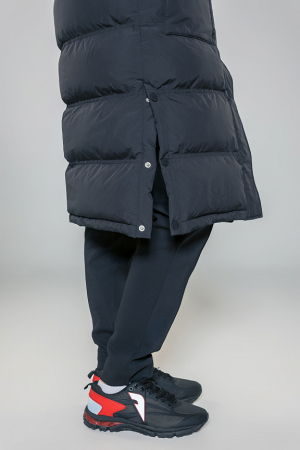 W08220P-BB232 Куртка утепленная женская (черный/черный)