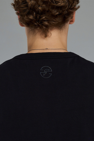 M14230SF-BB241 Футболка короткий рукав мужская (черный/черный)