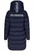 W08120G-NN222 Пальто пуховое женское (синий)