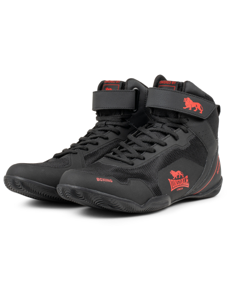 Боксерки Lonsdale Rufford черн/крас 160048