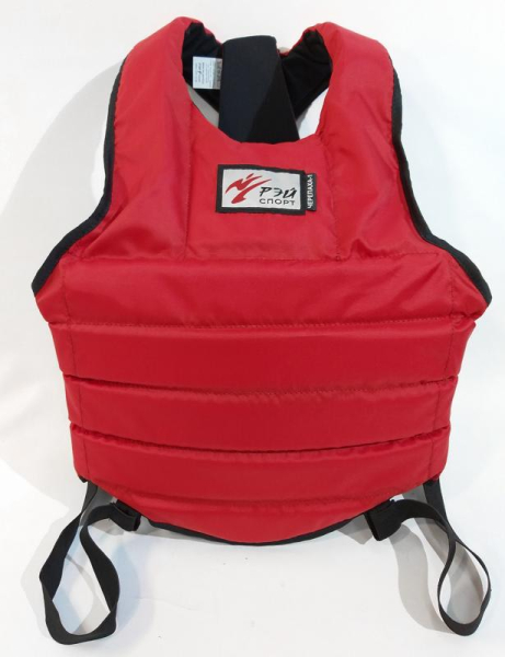 Жилет защитный 8 мм Черепаха-1 (красный)