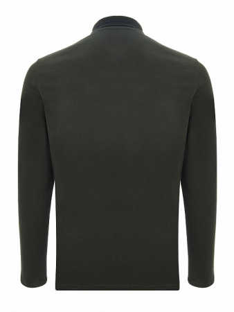 M13110P-HH232 Рубашка поло длинный рукав мужская (хаки/хаки)