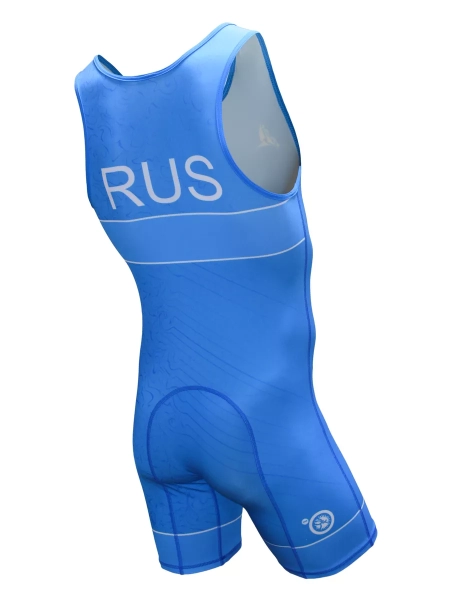 Трико борцовское синее SKAT 6261 В