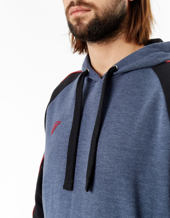 Толстовка мужская (синий/черный) /M10421SF-NB191