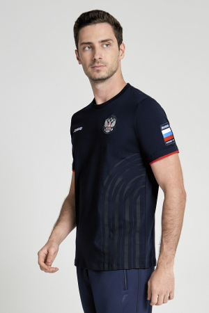 M14281G-FF232R Футболка короткий рукав мужская (синий/синий)