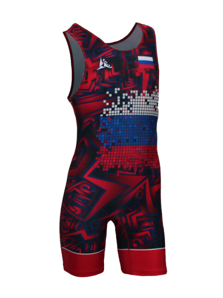 Трико борцовское красное SKAT 6242