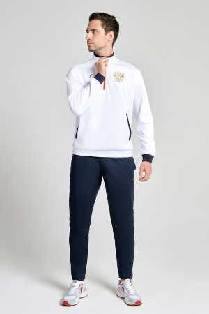 M05173FT-WW241 Куртка тренировочная мужская (белый/белый)