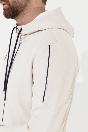 M05310G-SN251 Костюм спортивый мужской (бежевый/синий)