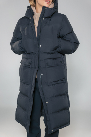 W08220P-BB232 Куртка утепленная женская (черный/черный)