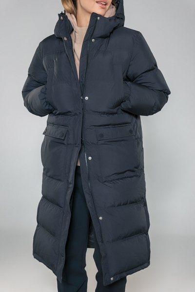 W08220P-BB232 Куртка утепленная женская (черный/черный)