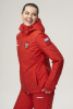 W03330G-FF242 Костюм утепленный женский (красный/красный)