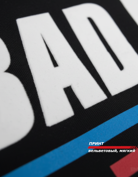 Футболка WorldWide 2.0 черная 2473_bk Bad Boy