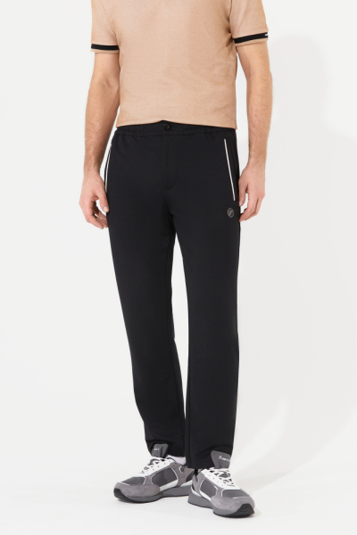 M05220G-BB251 Брюки спортивные мужские (черный)