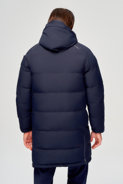 M08130G-FF242R Куртка пуховая мужская (синий/синий)