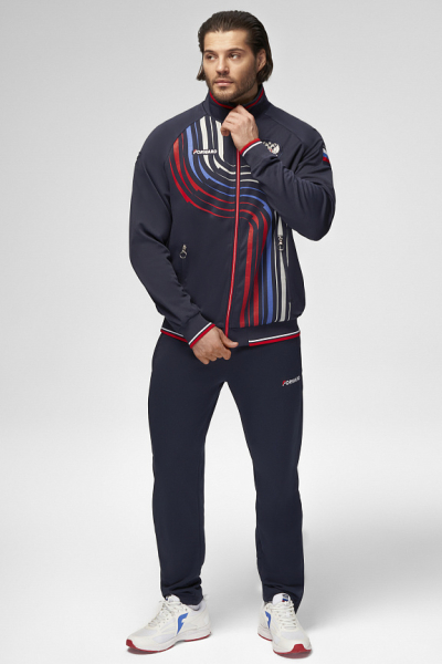 M05321G-FF232 Костюм спортивный (парадный мужской) (синий/синий)