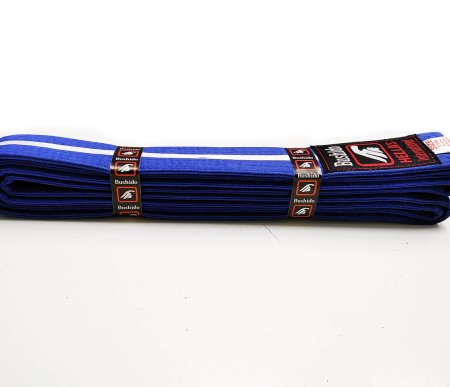 Пояс для кимоно синий / Bushido