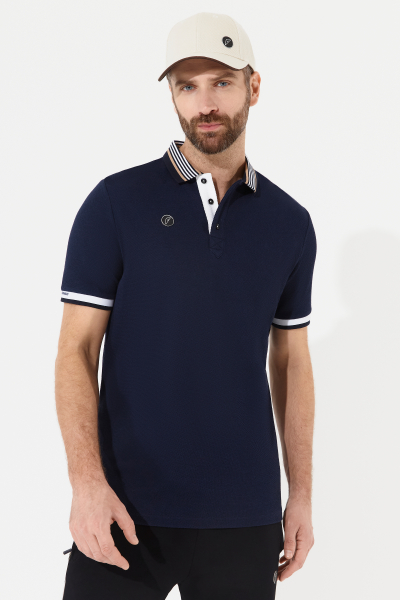 M13250G-NN251 Рубашка поло мужская (синий)