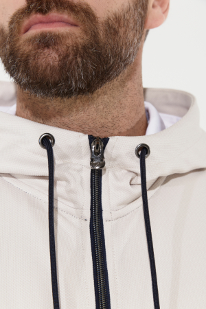 M05310G-SN251 Костюм спортивый мужской (бежевый/синий)