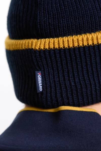 U20420G-NN256 Шапка вязаная (синий/синий)