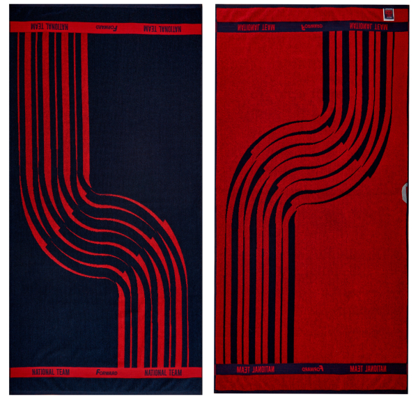 U23343G-FF242 Полотенце банное (пурпурный/синий)