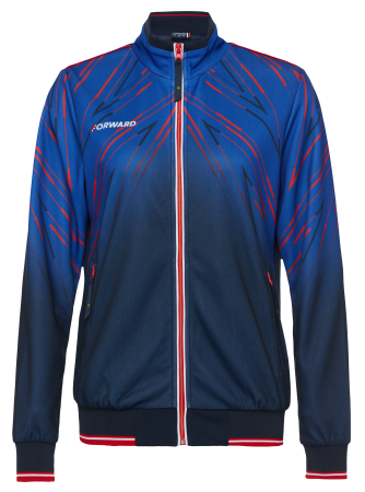 W05340G-IN231 Костюм спортивный женский (голубой/синий)