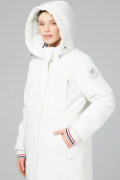 W08260SF-WW242 Куртка утепленная женская (белый/белый)