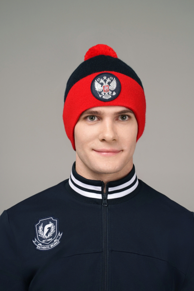 U20440G-NN242 Шапка вязаная (синий/синий)