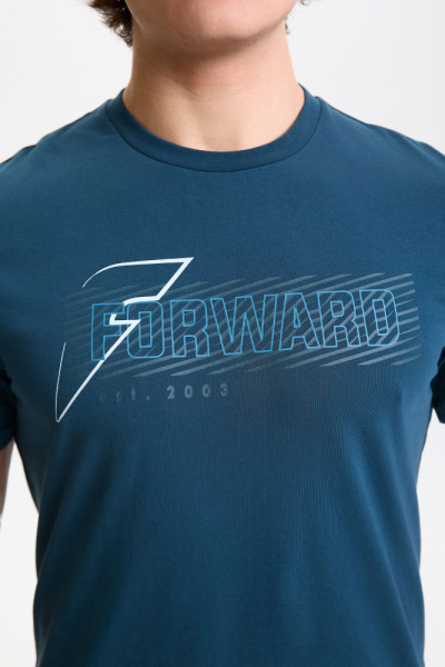 M14250G-TT252 Футболка короткий рукав мужская (бирюзовый/бирюзовый)