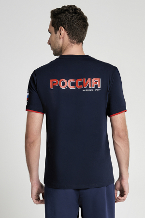 M14281G-FF232R Футболка короткий рукав мужская (синий/синий)