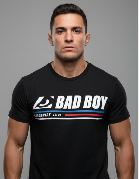 Футболка WorldWide 2.0 черная 2473_bk Bad Boy