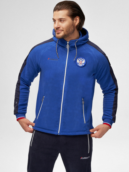 M06310G-FF242 Костюм флисовый мужской (голубой/синий)