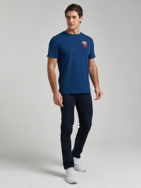 Футболка мужская ГЕРБ СССР 66M-RR-1590/1 (синий) /RED-N-ROCK'S