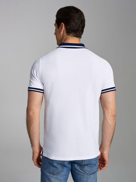 Рубашка Поло СССР мужская 65M-RR-1783 (белый)