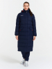 Пальто Эко Пух женское (синий) W08320G-NN202