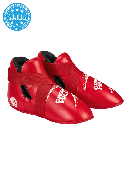 Футы Panther WAKO Approved красные /Green Hill 