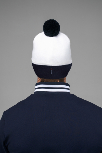 U20440G-WW242 Шапка вязаная (белый/белый)