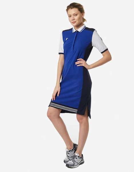 Платье поло (голубой/синий W13420G-AN191