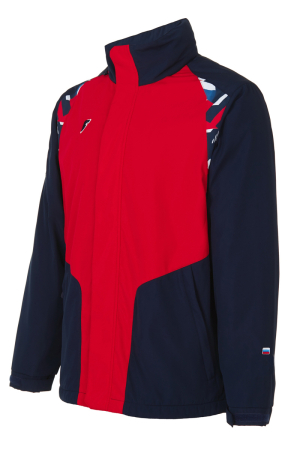 Куртка на флисовой подкладке мужская (синий/красный) /M09160P-NR181