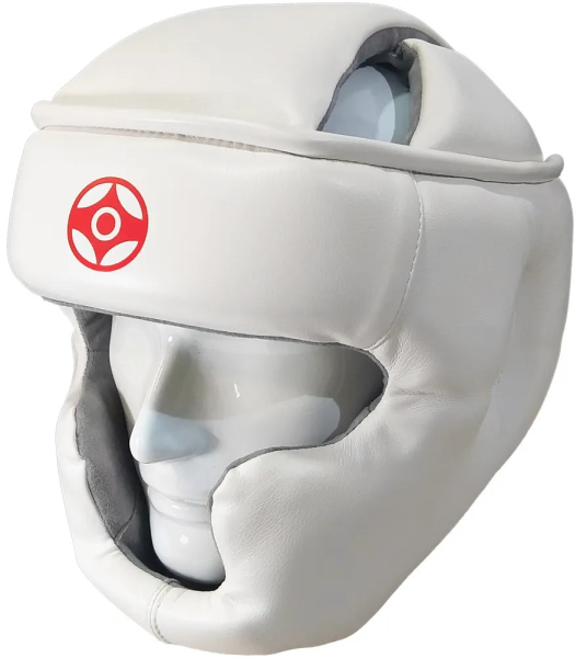 Шлем киокушинкай МЕХИКО-1 с закрытым подбородком /Рэй спорт
