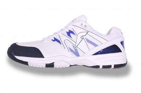 U22341G-FF202 Кроссовки для зала (белый/голубой)